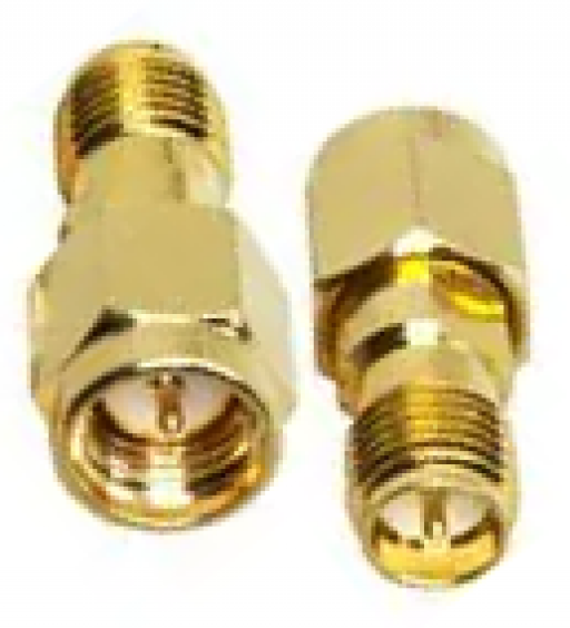 Adaptador Coaxial RF SMA M x RP SMA F